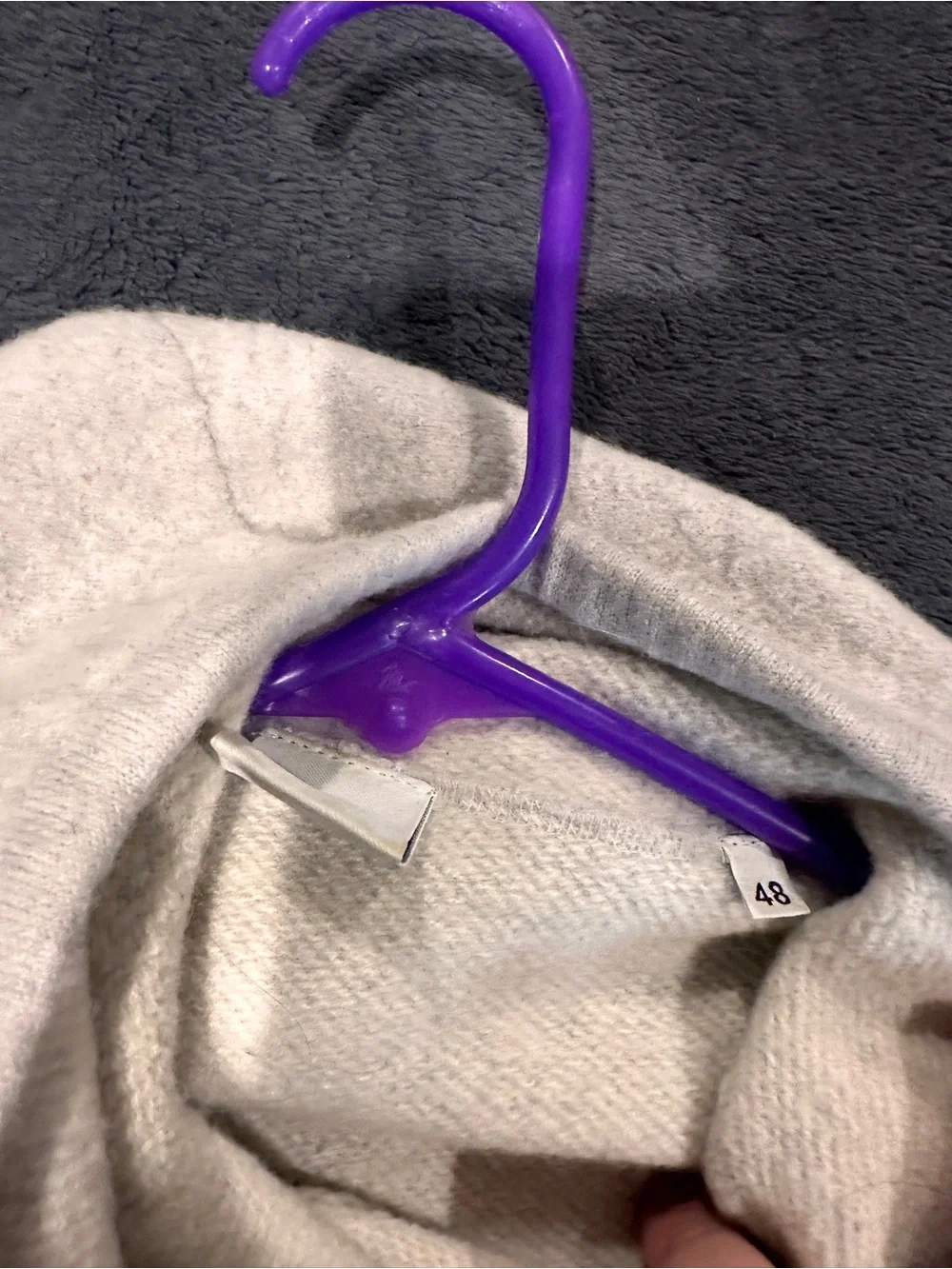 Aspesi Men’s Wool Hoodie Sweatshirt Size 48 Pre-Owned